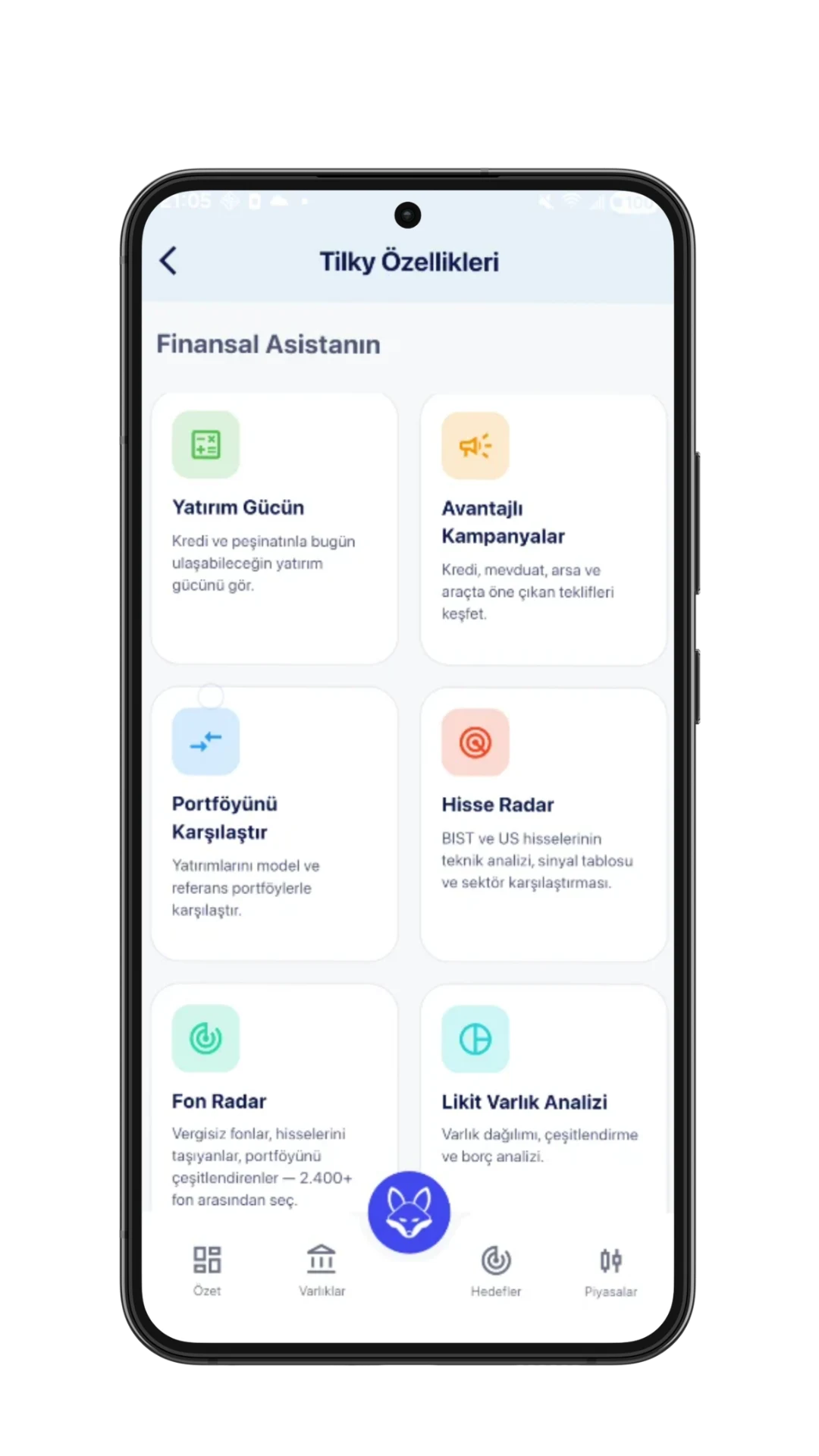 tilky: finansal asistan